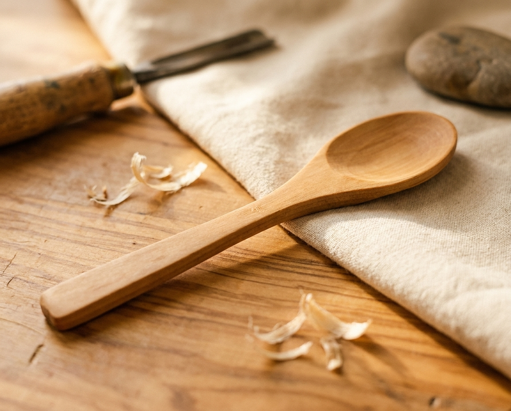 Rose's Olivewood Small Spoon