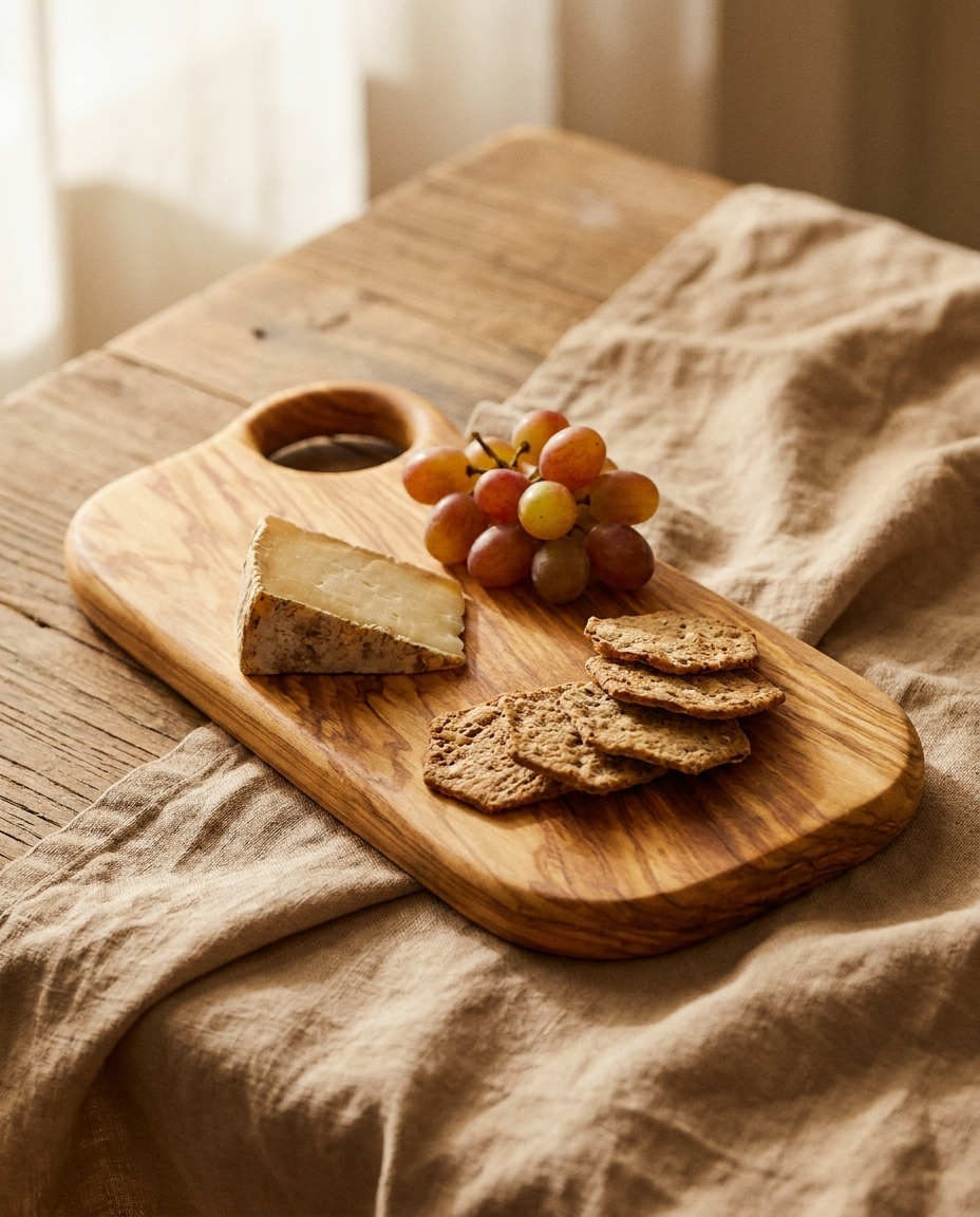 Rose's Olivewood Small Serving Board