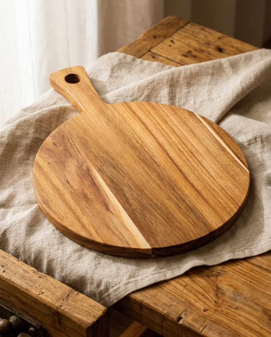 Rose's Olivewood Serving Round Board