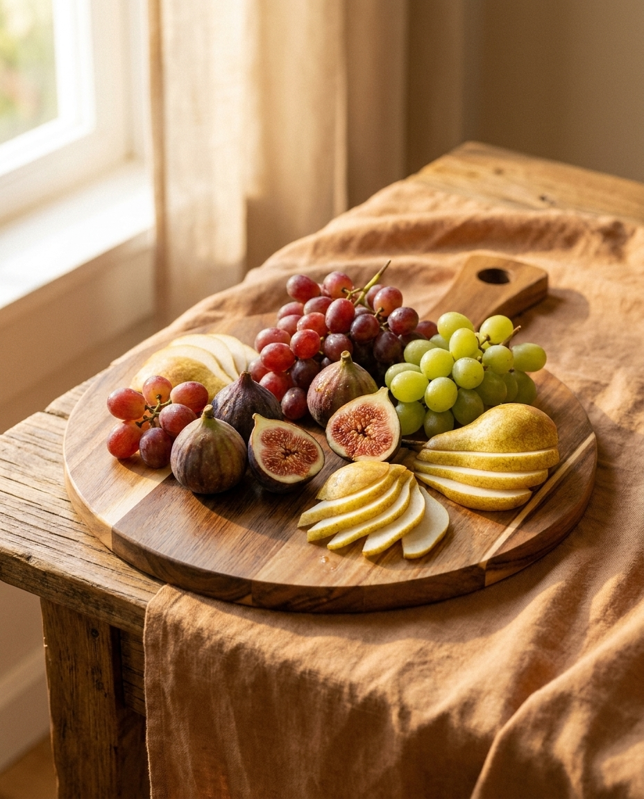 Rose's Olivewood Serving Round Board