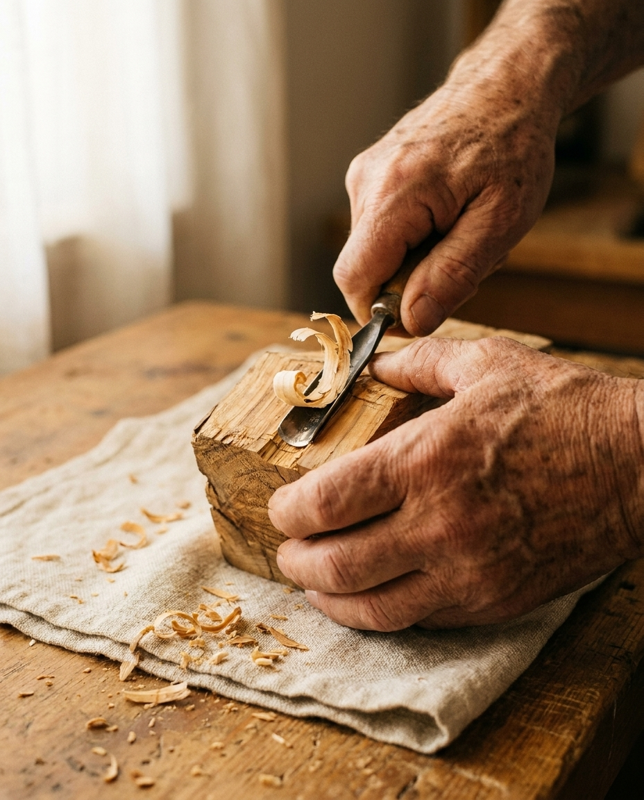 Rose's Olivewood Serving Round Board