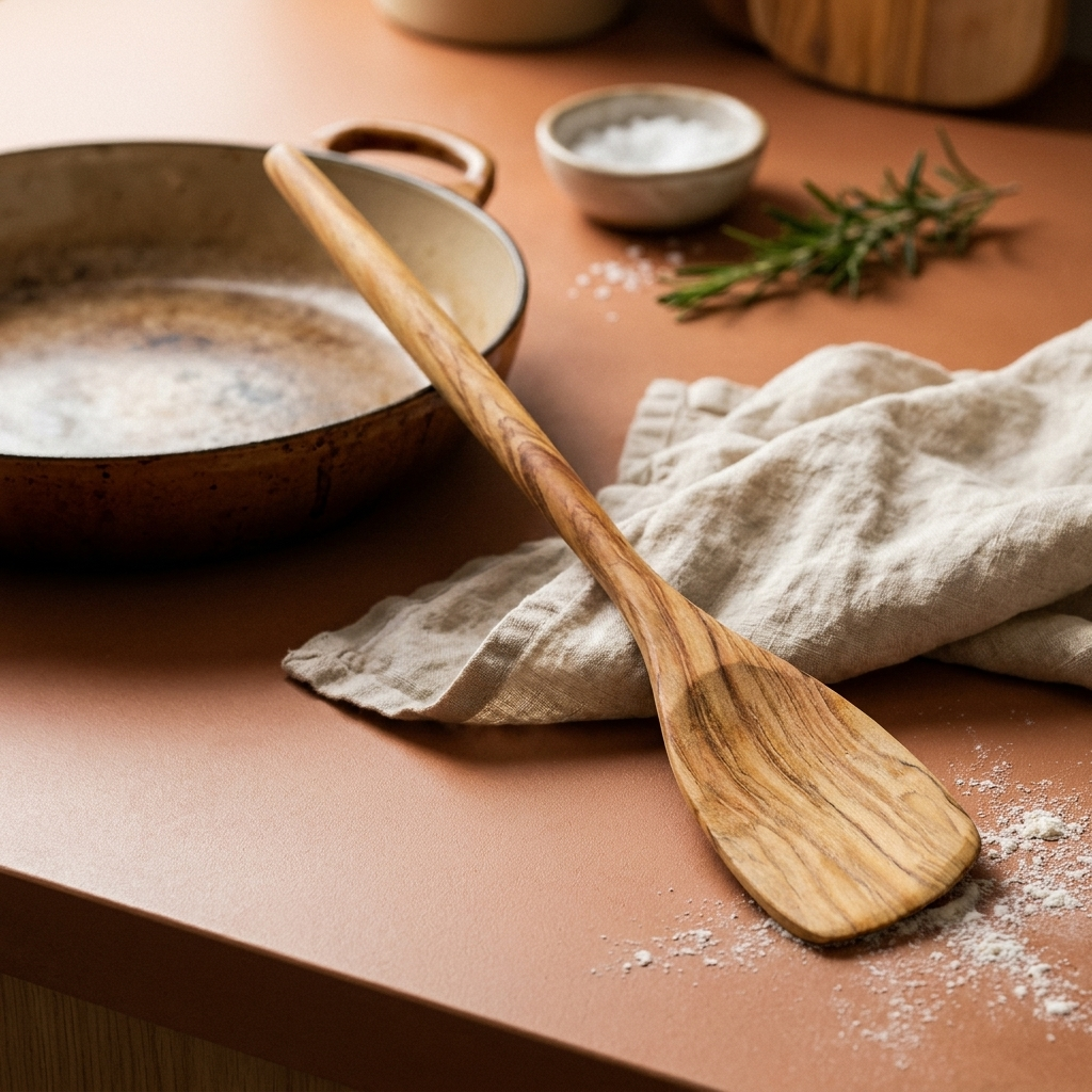 Rose's Olivewood Cooking Spatula