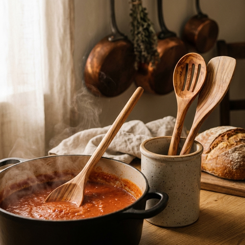 Rose's Olivewood 3-Piece Utensil Set