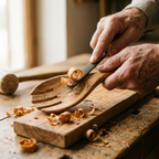 Rose's Olivewood Salad Server