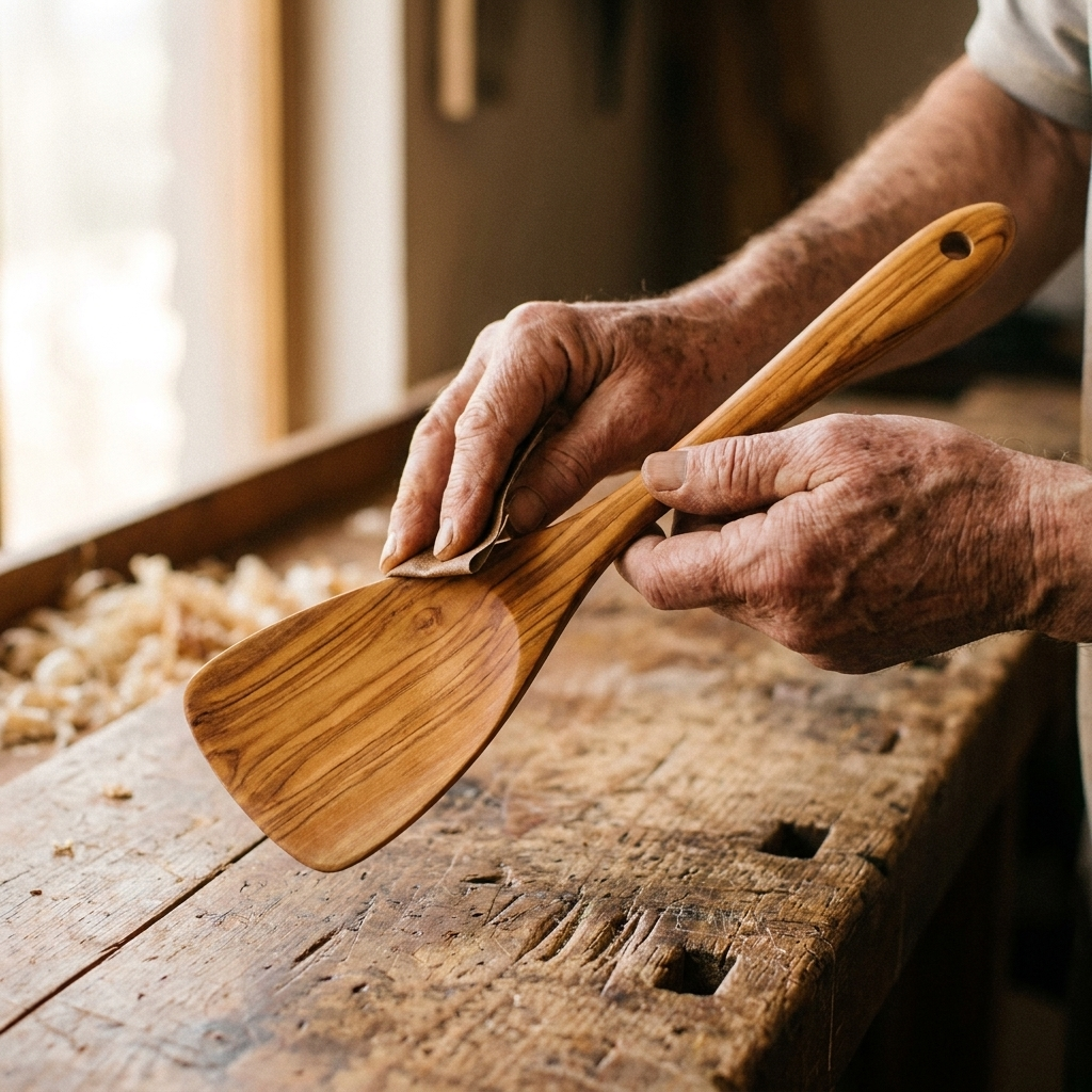 Rose's Olivewood Wok Spatula