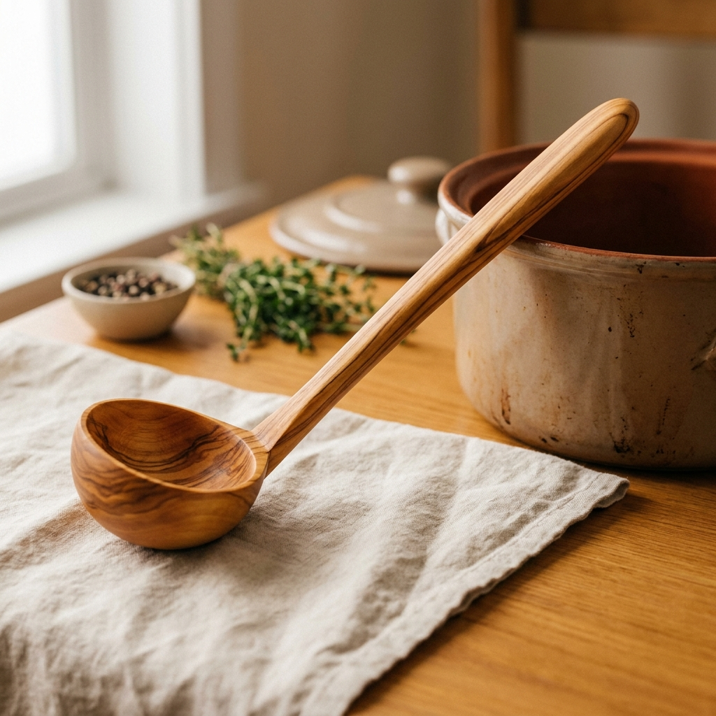 Rose's Olivewood 3-Piece Utensil Set