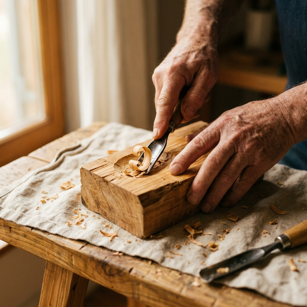 Rose's Olivewood Ladle