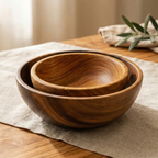 Rose's Olivewood Bowl Set — 2 Sizes