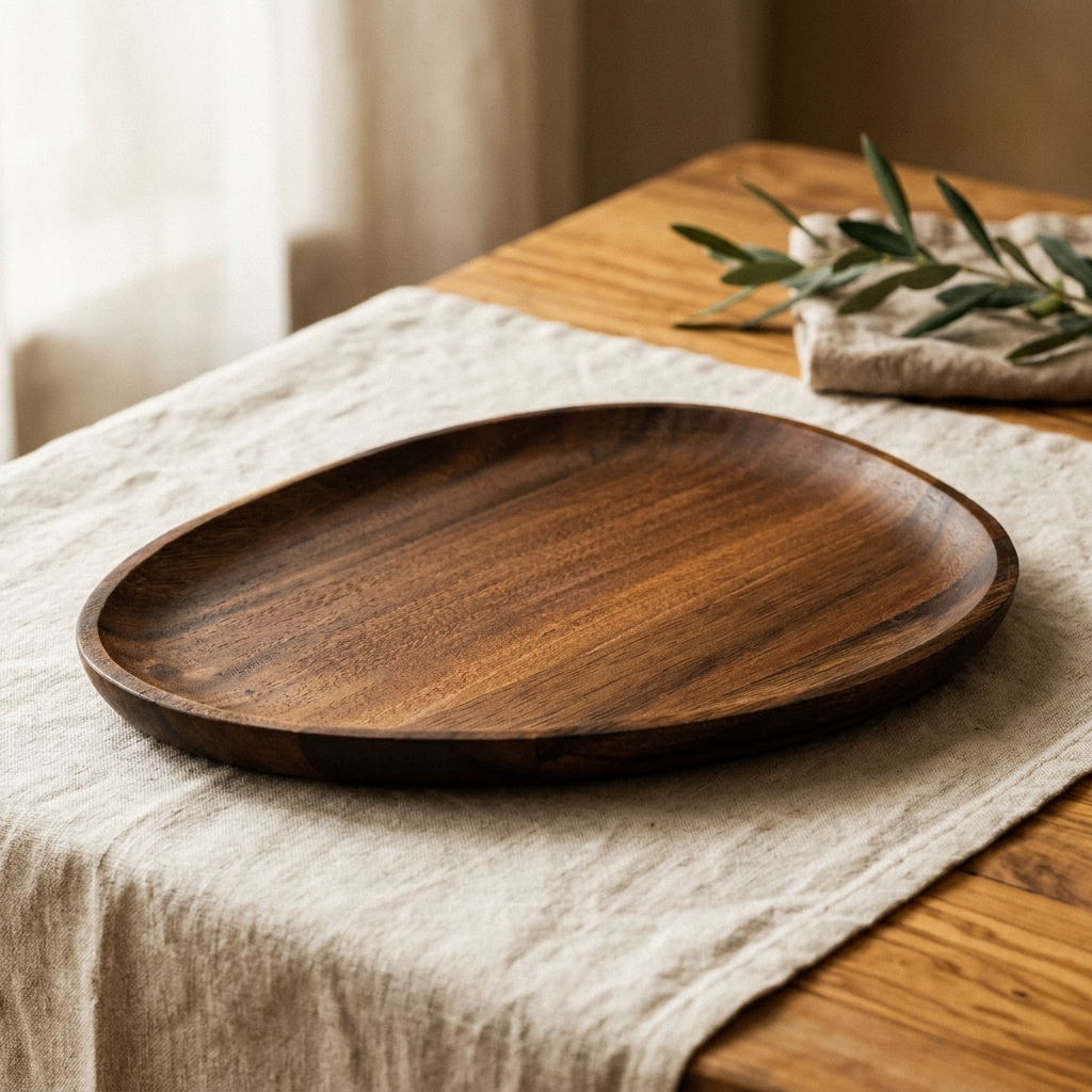 Rose's Olivewood Serving Platter