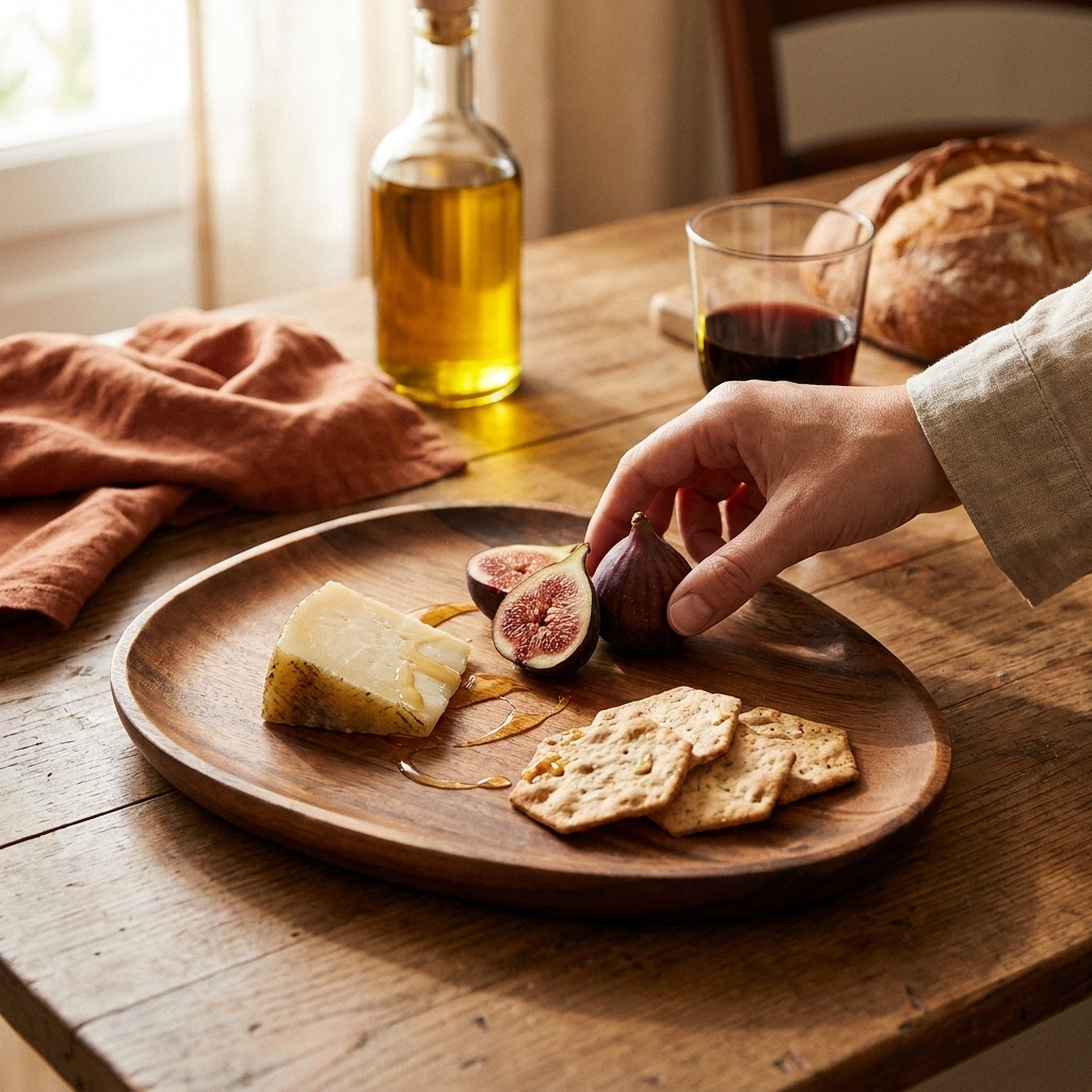 Rose's Olivewood Serving Platter