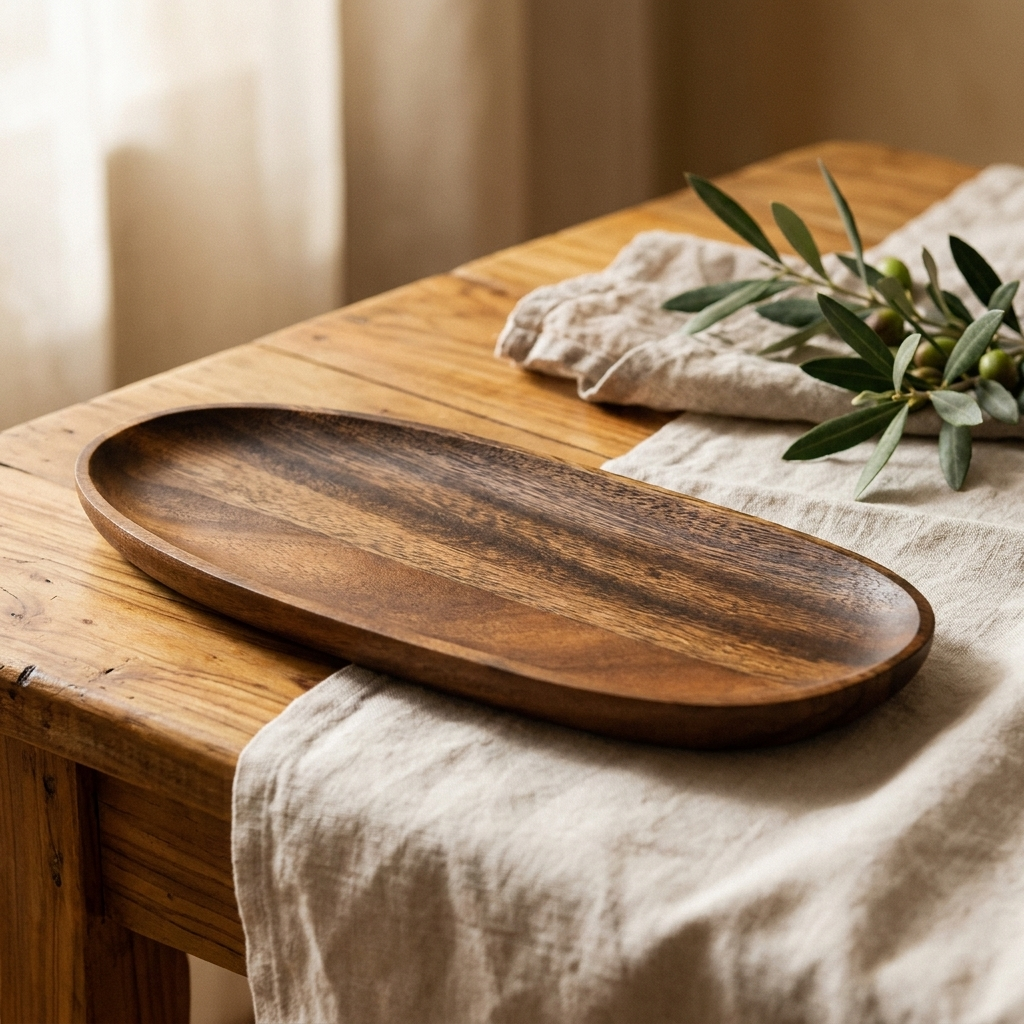 Rose's Olivewood Serving Tray