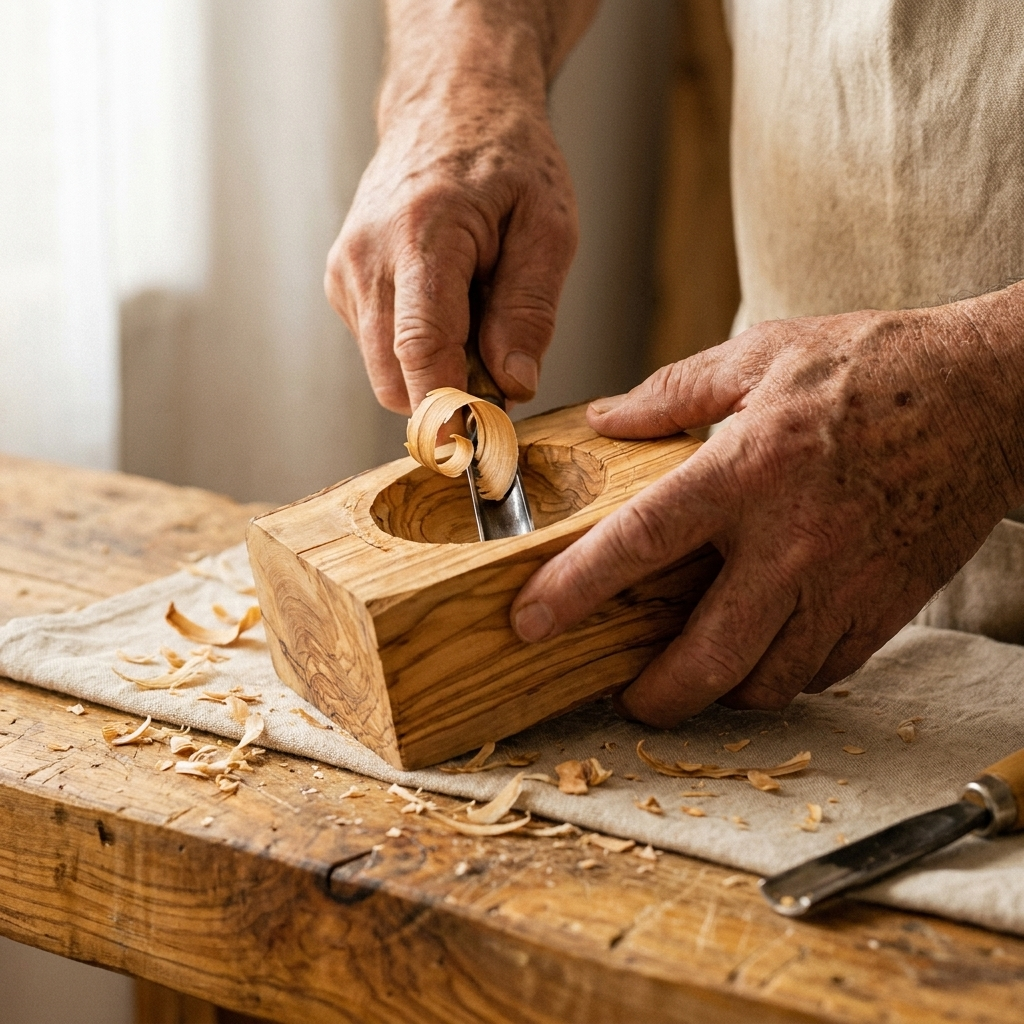 Rose's Olivewood Big Spoon