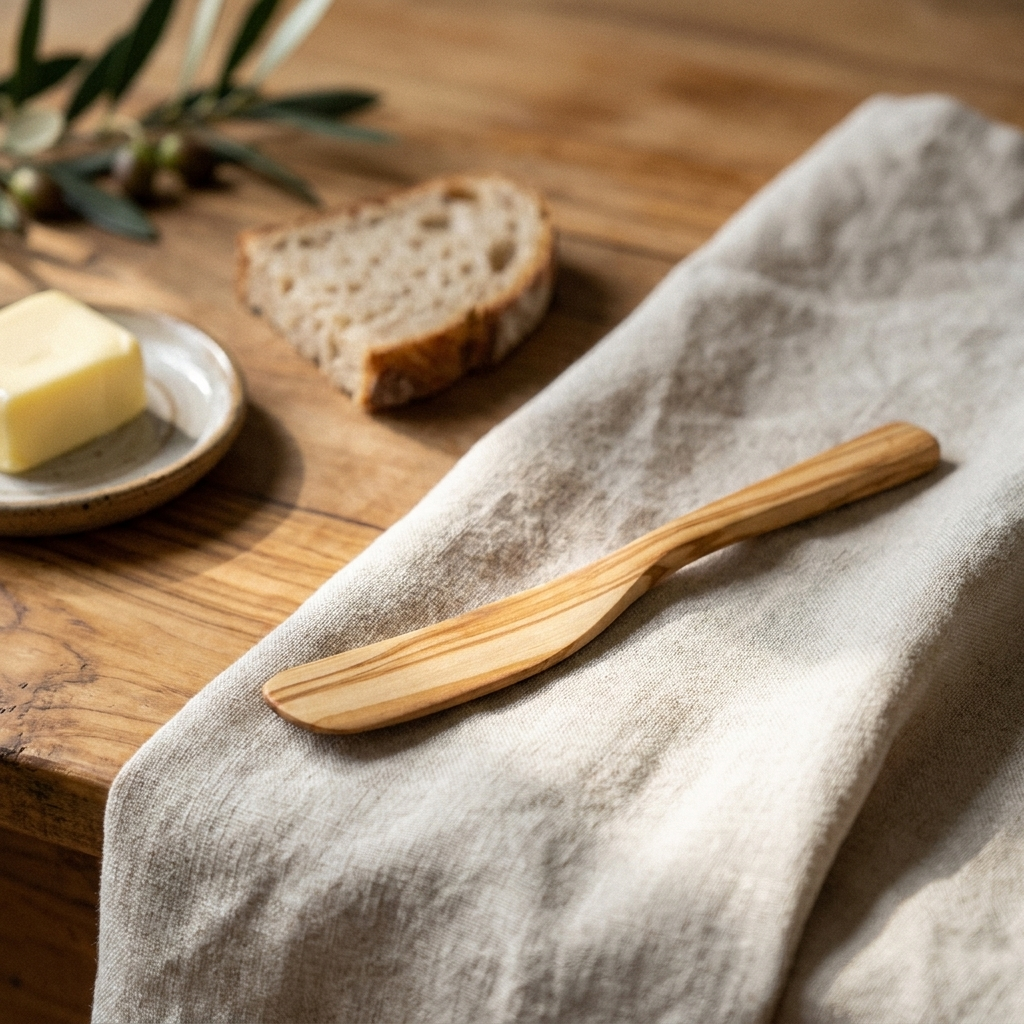 Rose's Olivewood Butter Knife