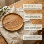 Rose's Olivewood Table Set — Light Olive Wood