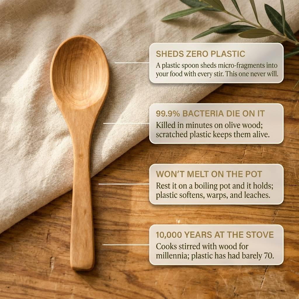 Rose's Olivewood Small Spoon