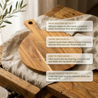 Rose's Olivewood Serving Round Board