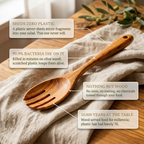Rose's Olivewood Salad Server