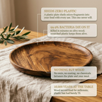 Rose's Olivewood Serving Plate